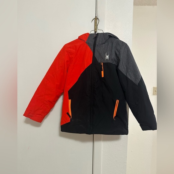 Spyder Ambush insulated jacket big boys size 12 - Picture 1 of 8